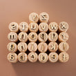 Wooden Alphabet Stamps - Double-sided (3cm)