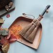 Leather Dustpan & Brush - Cowrice