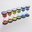 Rainbow Sand Timer - Set of 6 - Montessorily